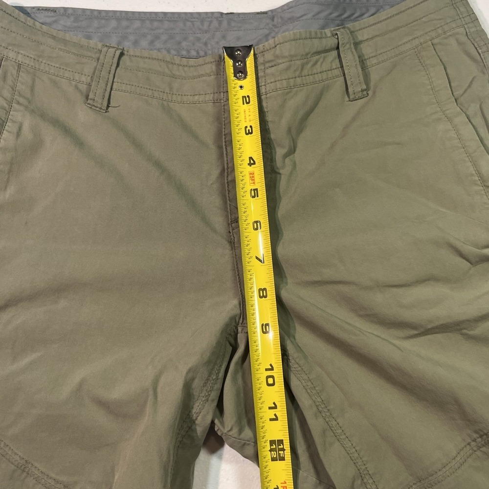 Kuhl Spire Hiking Utility Shorts Womens 10 Olive 10" Outdoor Camp Hking Gorpcore - Picture 5 of 12